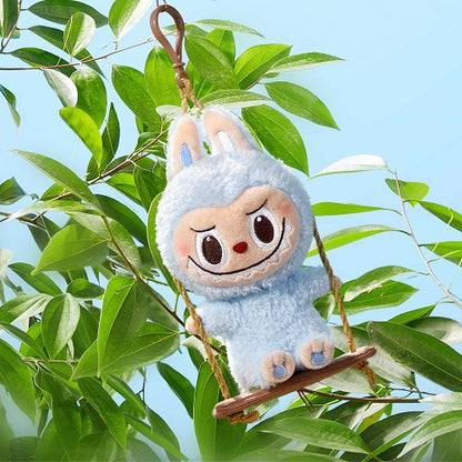 LABUBU Timber Workshop Series-Playing on the Swing Plush Pendant Blind Box