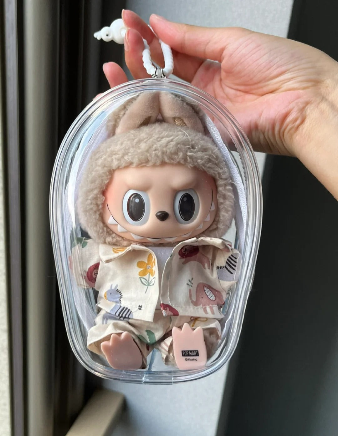 Labubu'Clear Bag for Labubu v1 and Labubu v2