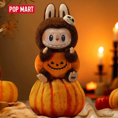 Happy Halloween Party series-sitting pumpkin vinyl plush pendant