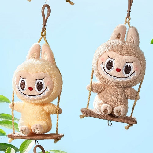 LABUBU Timber Workshop Series-Playing on the Swing Plush Pendant Blind Box