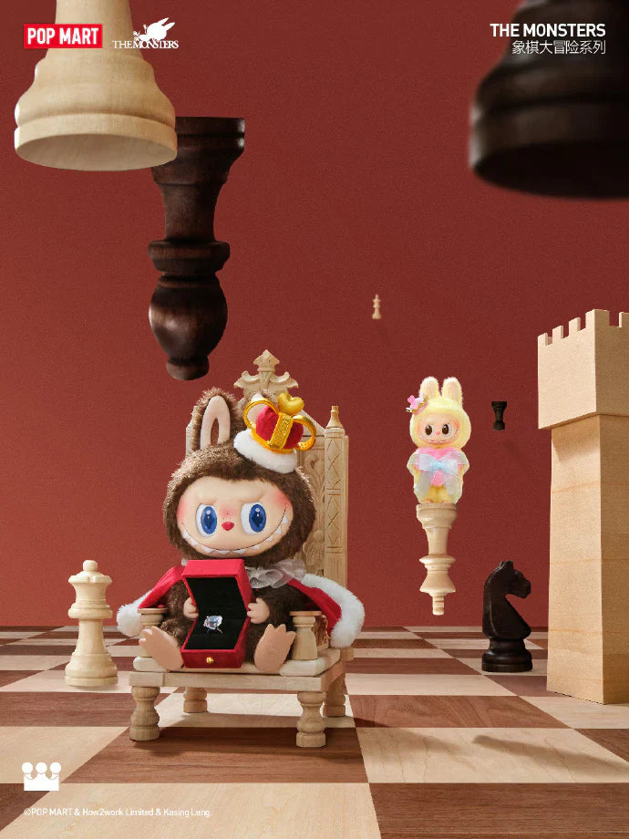 THE MONSTER Let's Checkmate Series-Vinyl Plush Doll