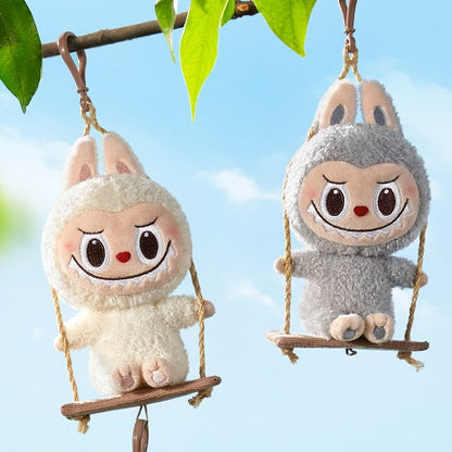 LABUBU Timber Workshop Series-Playing on the Swing Plush Pendant Blind Box