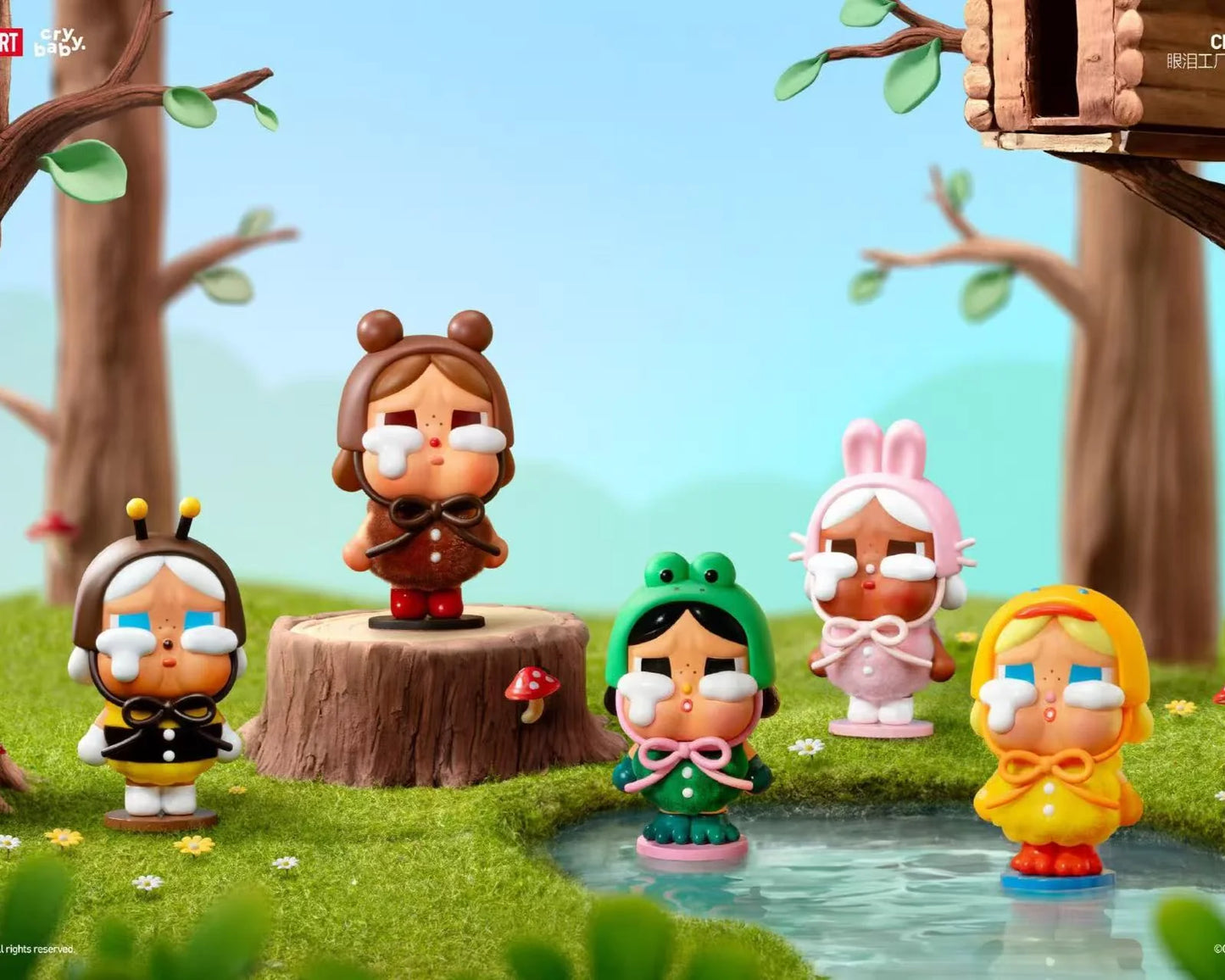 CRYBABY Crying Again Series-Vinyl Face Plush Blind Box