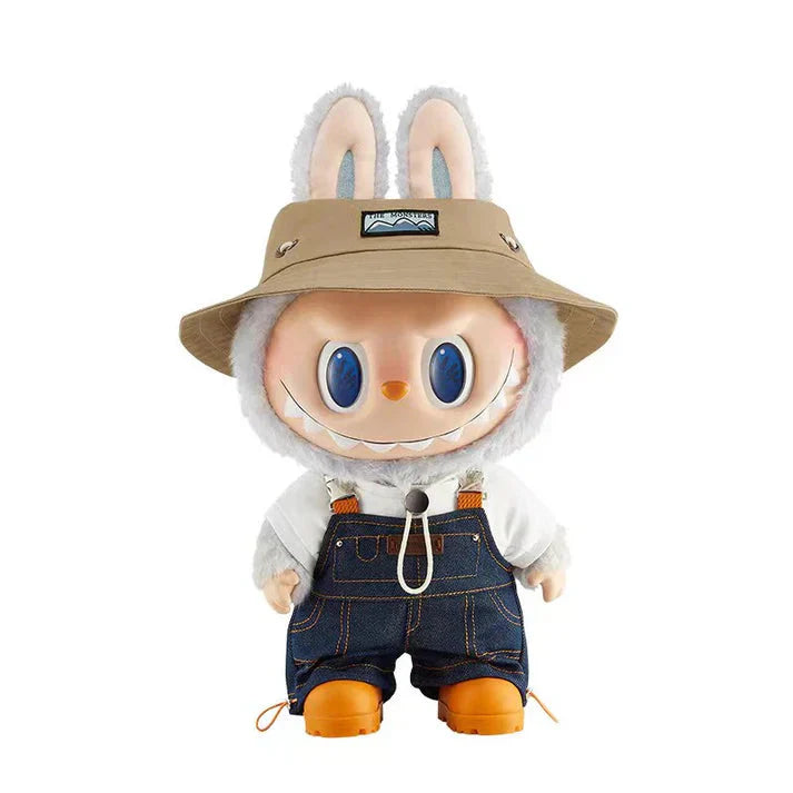 Labubu Fall in wild plush doll with key chain