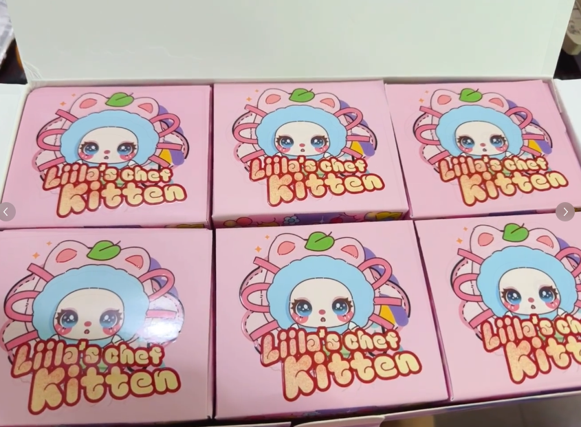 Liila Chef Kitten- v4 series plush