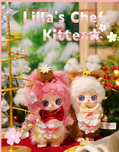 Liila Chef Kitten- v4 series plush