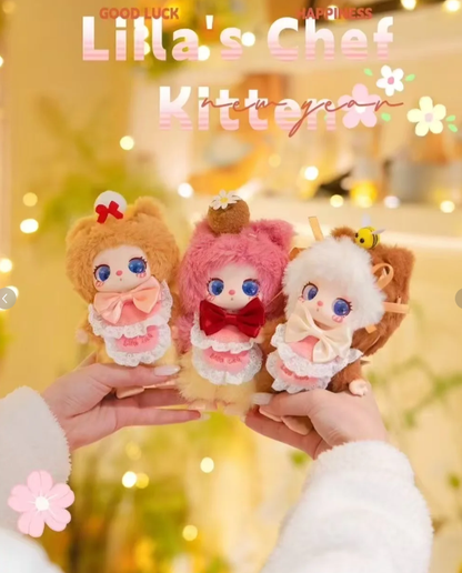 Liila Chef Kitten- v4 series plush